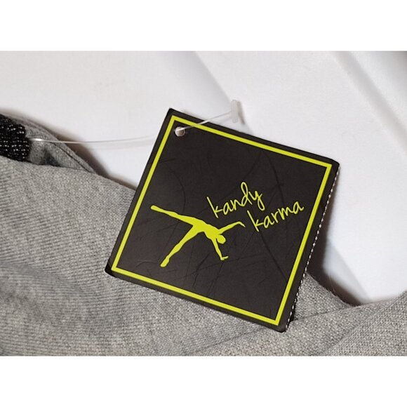 NWT Kandy Karma Women's Terry Jumpsuit Grey Athletic Style Size Small‎ - Picture 5 of 8